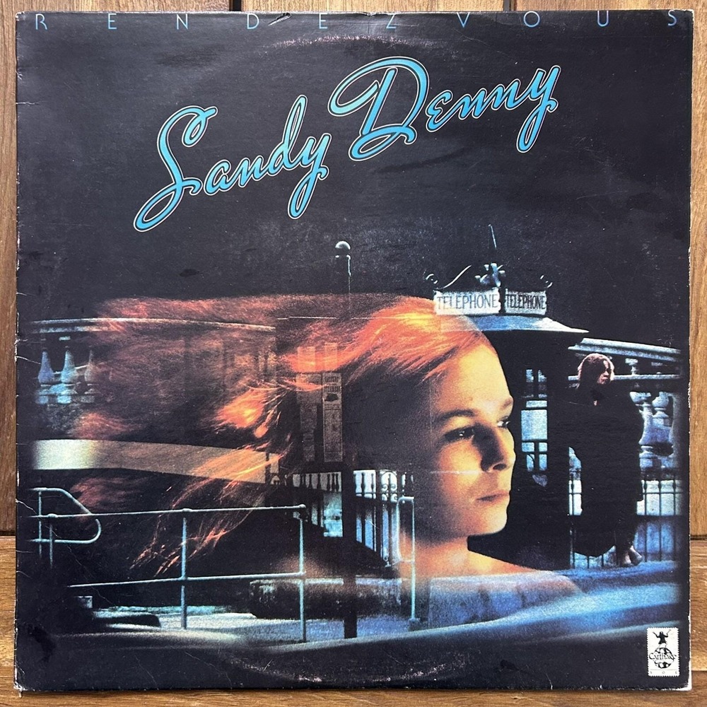 SANDY DENNY - RENDEZVOUS VINYL LP CARTHAGE CGLP 4423 1986 Reissue prod. Joe Boyd